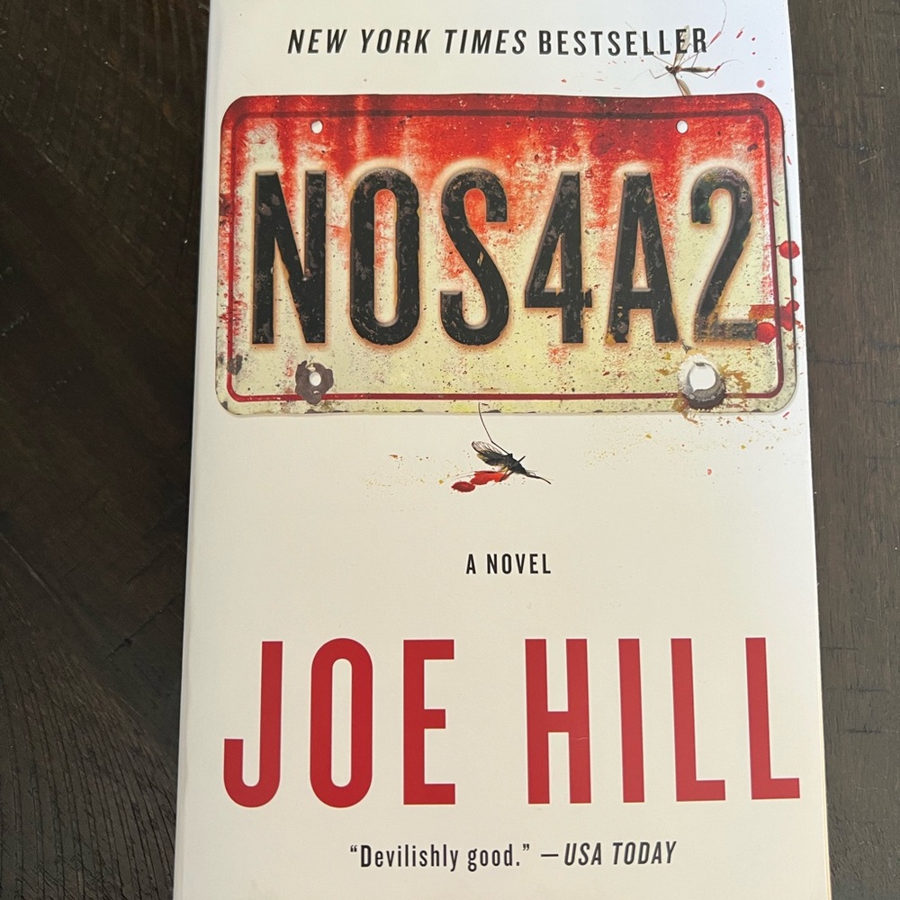 Joe Hill NOS4A2 Novel - White Cover